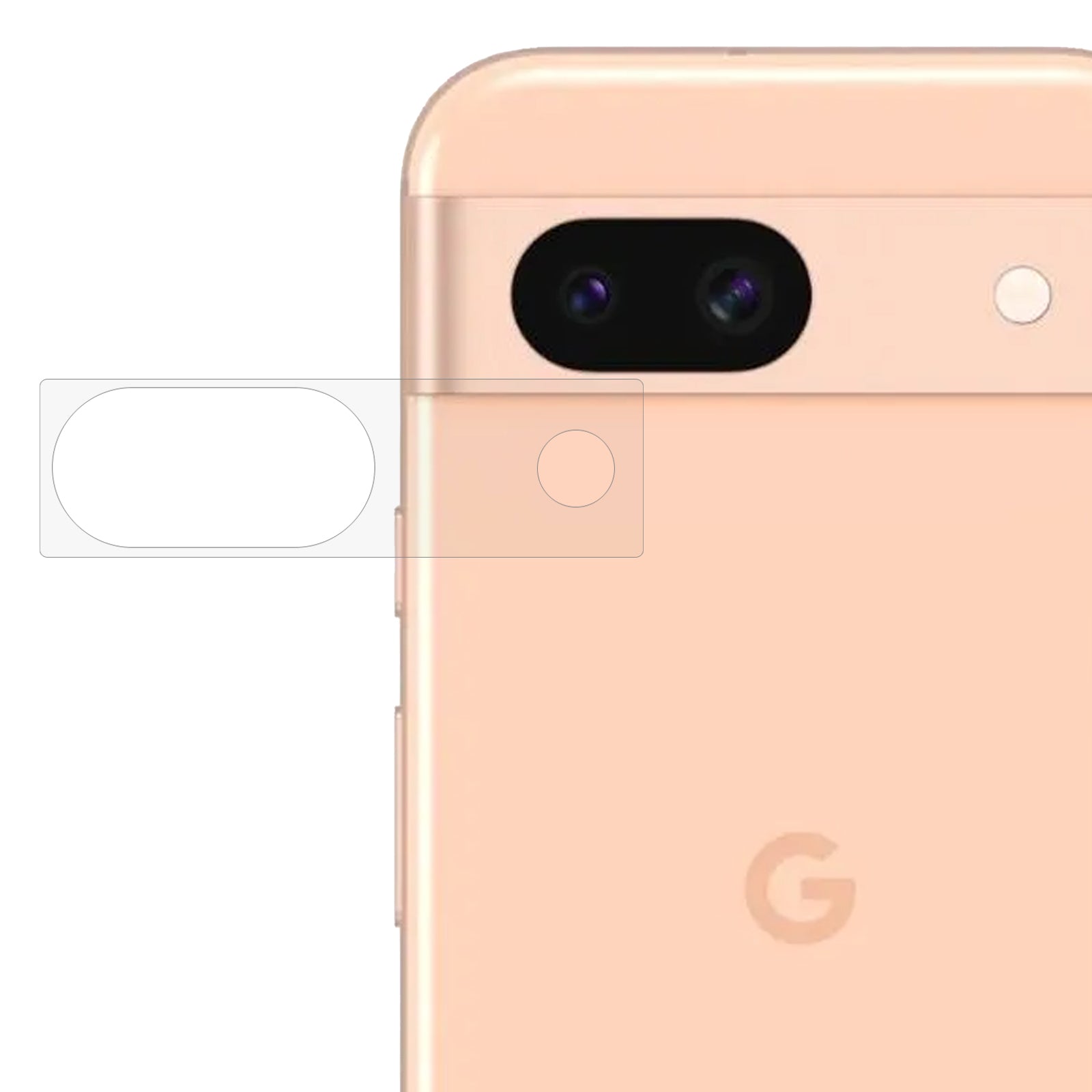 For Google Pixel 8a Anti-scratch Camera Lens Protector Tempered Glass High Transparency Lens Film For Google Pixel 8a Anti-scratch Camera Lens Protector Tempered Glass High Transparency Lens Film